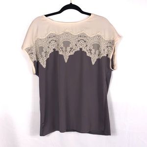 Lauren Conrad | Faux Lace Tank Top